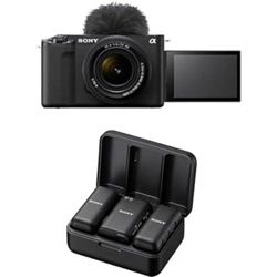 Sony ZV-E1 | Kit Vlog camera full-frame con obiettivo intercambiabile 28-60 mm f/4-5.6 + microfono ECM-W3