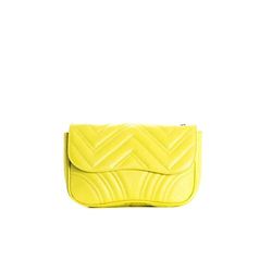 L’Intervalle Coralie, Bolso para Mujer, Yellow Leather, Mediano