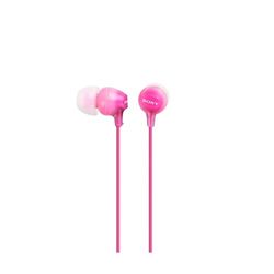 Sony MDR-EX15AP - Cuffie in-ear con microfono, Auricolari in silicone, Rosa