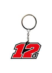 Valentino Rossi Collezione Maverick Vinales, Portachiavi Uomo, Rosso, Taglia Unica
