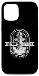 Custodia per iPhone 12/12 Pro Fire Department Firefighter Fireman Fire Rescue Firefighting