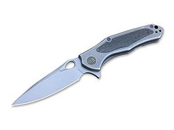 WE Knife Unisex – Vapor 804F grå/stonewash fickkniv, grå, 17,3 cm