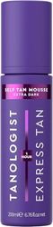 Tanologist Mousse, Extra Dark (200ml) Hydrating Self Tanning Mousse, Natural Ingredients & Vegan, Dermatologist Approved, Clean Ingredients & Vegan
