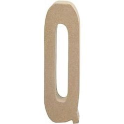 Creativ Papier-maché-getal, 20 cm, 1 stuk, beige, 1