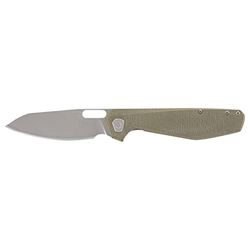 Gerber Zakmes met riemclip, Slimsada, met Micarta handgreep en B.O.S.S. TECH kogellagers, lemmetlengte: 8,8 cm, olijf, 30-001912