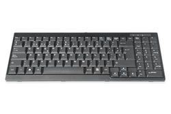 DIGITUS toetsenbord voor LCD KVM-consoles van DIGITUS, Spaanse lay-out, zwart