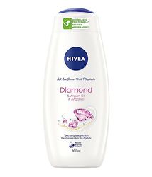 NIVEA Care & Diamond - Doccia per la cura del diamante, 500 ml