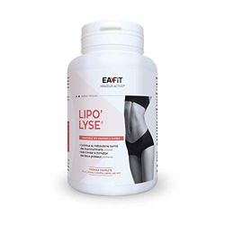 EAFIT Lipo’Lyse - Brûleur de Graisse - 180 gélules - Programme 30 j - Limite le stockage des graisses - Aide à réduire la masse graisse - Contrôle les graisses et les sucres - Marque Française