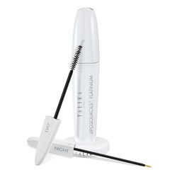 Talika Eyebrow Lipocils Platinium - Day and Night double serum - Eyebrow Growth Booster - Natural eyebrow density care - Easy application - 2 x 8,5 ml