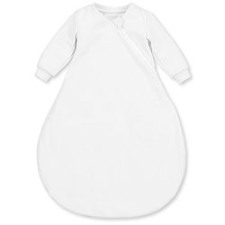 Sterntaler Lichte babyslaapzak met mouwen, ritssluiting, maat: 50, wit