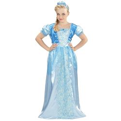 W WIDMANN MILANO Party Fashion - costume da principessa delle nevi per bambini, abito lungo, carnevale, festa a tema