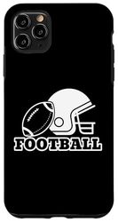 Giocatore di squadra di allenamento sportivo vintage di football americano Custodia per iPhone 11 Pro Max