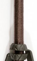 PFIFF Cravache en Plastique avec Raquette, 63 cm Bleu