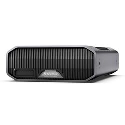 SanDisk Professional 24 TB G-DRIVE Project, met PRO-BLADE SSD Mag Slot, Thunderbolt 3, USB (10Gbps), 7200RPM Enterprise Class Hard Drive, leessnelheid tot 250 MB/s