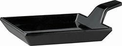 APS gk833 Mélamine alimentaire doigt Plat, 95 mm, noir