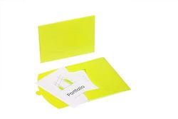 PAGNA Multipack 21007-17 Wallet PP Lot de 5 porte-documents Vert citron