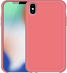 Pedea Liquid Silicone skal för Apple iPhone X, rosa