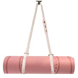 kiido Cinghia per Tappetino da Yoga in macramè Cintura, Avorio, 67 Inches Length Unisex-Adulto