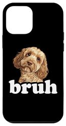 Cute Illustration Lover Cockapoo Bruh Bro Custodia per iPhone 12 mini