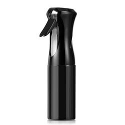 Oderra Water Spray Bottle - 200ml Continuous Mist Hair Spray Bottles for Curly Hair, Pets, Plants & Cleaning | Black