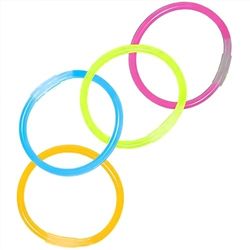 Lysande armband – 20 cm – 4-pack