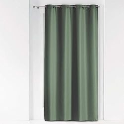 RIDEAU A OEILLETS 140 x 260 CM POLYESTER UNI ESSENTIEL KAKI