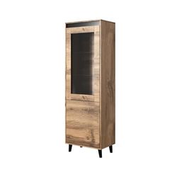 Cama MEBLE Cabinet Nord 60 x 38 x 182,5 cm eiken wotan/antraciet