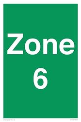 Zone 6 Sign - 200x300mm - A4P