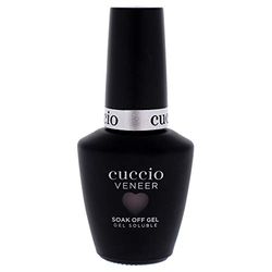 Cuccio Gel Nail Polish Veneer On Pointe 13ml- Opaque Purple Crème with Grey & Beige Undertones