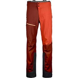 ORTOVOX 3L Ortler Pants M, Pantaloni Uomo, Argilla Arancione, XL