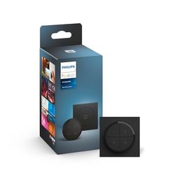 Philips Hue Interruttore Tap Dial Smart, Alimentazione a Batteria, Nero
