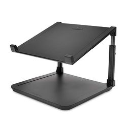 Kensington Laptop Riser - Ergonomic Laptop Stand for Home Office (up to 15.6 inch) with Anti-Skid Design, Security Slot and SmartFit System (K52783WW), Black