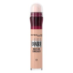 Maybelline Concealer Instant Anti Age Eraser Eye, Dark Circles and Blemish, Ultra Blendable Formula Dermatologist Tested & Suitable for Sensitive Skin 121 Light Honey