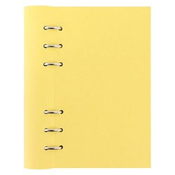 Filofax Clipbook Classic Pastels Personal notebook - lemon