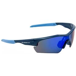 SWISSEYE Your vision - our passion Kinderen Spin kindersportbril, Dark Blue Shiny/Light Blue, XS