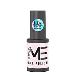 Me by Mesauda Smalto semipermanente Nude - 115 Bloom - Smalto per unghie gel – Formula easy on – easy off - Vegan e Cruelty free – 4,5 ml