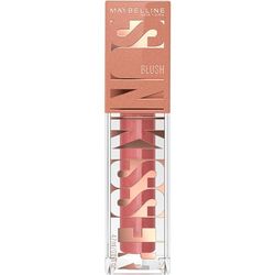 Maybelline New-York - Multi-Purpose Illuminating Liquid Blush - Blush, Highlighter and Bronzer - Healthy Glow - Tanned Complexion - Glowy Makeup - SUNKISSER - Shade: City Sizzle - 4.7 ml