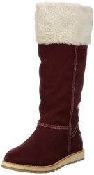 s.Oliver Casual 5-5-26406-29 - Botas Fashion de Tela para Mujer, Color Rojo, Talla 40