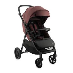 MoMi Barnvagn CLARA, barnvagn från 6-års- Månad i livet, upp till 22 kg kroppsvikt, 5-punkts säkerhetsbälte, fotsäck, mugghållare, shoppingkorg, skötväska, insekts- och regnskydd