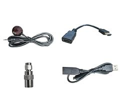 EDISION NANO T265+ STB Accessoires Kit, ORIGINEEL, USB-kabel type-Y, HDMI-verlengkabel, IR-kabel, SMA naar IEC adapter
