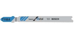 Bosch 2608631507 Lot de 3 lames pour scie sauteuse T 118 A