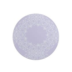 Questo Casa, Alfombrilla de ratón Redonda con impresión Digital, Antideslizante, para Oficina y hogar, diámetro de 22 cm