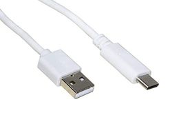 LINK LKC2003 Cable USB 2.0 "A" Macho Usbc, Blanco, 0.3 m