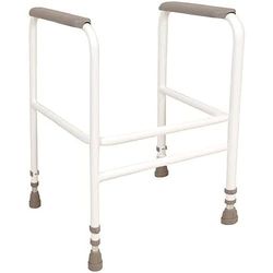NRS Healthcare M00869 Vrijstaand toiletframe - in hoogte verstelbaar (komt in aanmerking voor btw-aftrek in het VK)