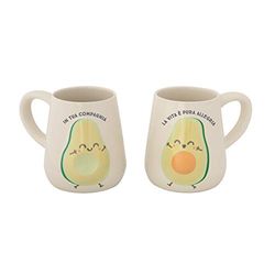 Set van 2 kopjes - in je begeleiding is het leven puur alegrie