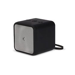 Ksix Altoparlante wireless, Bluetooth 5.0, Autonomia fino a 4 ore, Nero