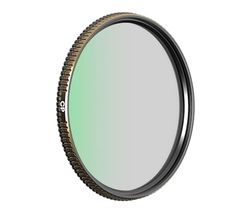 PolarPro - Quartzline CPol - 82 mm - Neutralidade de cor moldura de latão - revestimentos anti-riscos/anti-óleo/hidrofóbico - série cinema - filtro polarizador