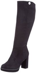 s.Oliver Casual 5-5-25503-29 - Botas Fashion de Tela para Mujer, Color Negro, Talla 39