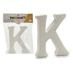 Pincello S3607130 letter K, polystyreen, verschillende materialen, meerkleurig, eenheidsmaat