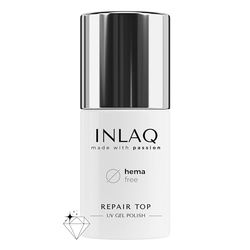 INLAQ® HEMA Free Repair Top Coat UV - Gel Polish - Top Coat UV Gel Nagellack Topp Fri från Hema och Di Hema 6ml